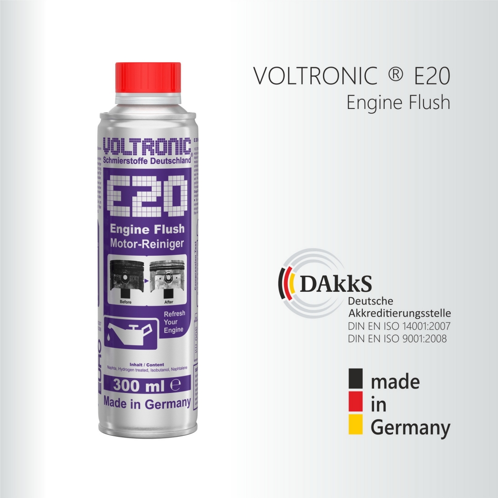 VOLTRONIC ® E20 Engine Flush